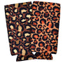 CHILLZEY - 12oz Slim Can Cooler Neoprene Sleeves 2 pak (Leopard)